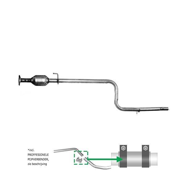 Katalysator Fiat Doblo 1.9 vanaf 2003 223 119 Axe1 A Zxe1, Auto-onderdelen, Uitlaatsystemen, Verzenden