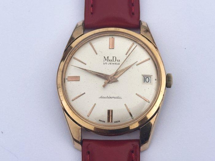 MuDu - Doublematic - Zonder Minimumprijs - Heren - 1960-1969, Sieraden, Tassen en Uiterlijk, Horloges | Heren
