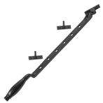 Raamuitzetter Deco mat zwart - voor ventilatie - De Oude..., Doe-het-zelf en Verbouw, Hang- en Sluitwerk, Ophalen of Verzenden