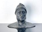 Fonderia G. Sommer Napoli - Buste, Dante - 22 cm - Brons, Antiek en Kunst, Antiek | Keramiek en Aardewerk