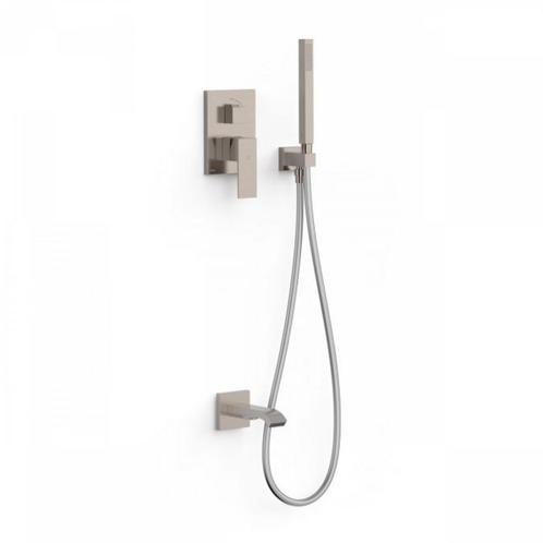 Badkraan Inbouw Tres Cuadro Exclusive met Handdoucheset,, Doe-het-zelf en Verbouw, Sanitair, Kraan, Nieuw, Ophalen of Verzenden