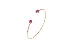 Armband - 9 kt. Roségoud - 1.15ct. tw. Robijn, Sieraden, Tassen en Uiterlijk, Armbanden, Nieuw