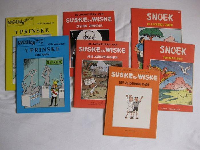De Familie Snoek, Suske en Wiske, t Prinske - 7 Album -, Boeken, Stripboeken