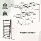 Wasrek inklapbaar - Droogrek - Droogtoren - Wastoren - staan, Verzenden, Zo goed als nieuw