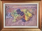 Antonio Bresciani (1902-1998) - Natura morta con pere ed uva