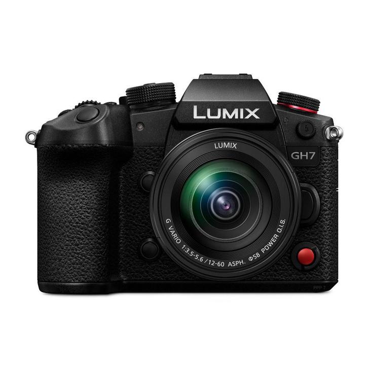 Panasonic Lumix DC-GH7 + 12-60mm f/3.5-5.6, Audio, Tv en Foto, Fotocamera's Digitaal, Nieuw, Ophalen of Verzenden