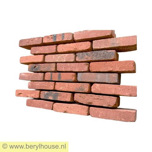 € 0,49 p/st. Gevelsteen Wf rood genuanceerd getrommeld, Doe-het-zelf en Verbouw, Metselstenen, Bakstenen, Nieuw, Verzenden