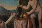 V. Azzola (XIX) - Allegoria dellAutunno, Antiek en Kunst, Kunst | Schilderijen | Klassiek