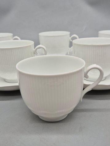 Koffie- en theeservies - Kaiser Porzellan – 6 Teetassen mit beschikbaar voor biedingen