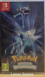 Pokemon Brilliant Diamond (Nintendo Switch tweedehands game), Spelcomputers en Games, Games | Nintendo Switch, Ophalen of Verzenden