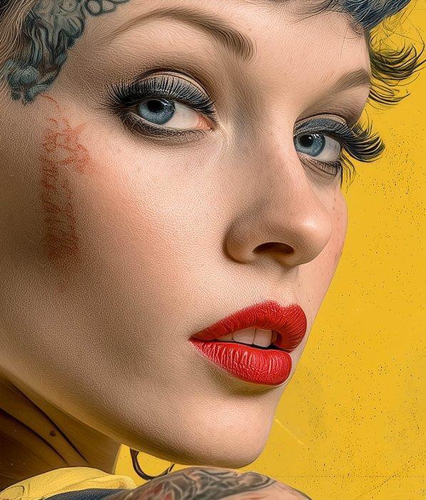 Ginger Red (1965) - Kirsten, Antiek en Kunst, Kunst | Designobjecten