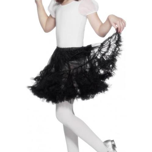 Zwarte petticoats voor kinderen - Petticoats, Kinderen en Baby's, Carnavalskleding en Verkleedspullen, Ophalen of Verzenden