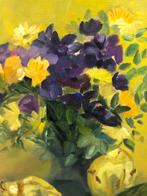 François Boulet (1937-2019) - Le Mauve et le Jaune