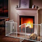 Veiligheidshek - Haardscherm - Hondenhek - 300cm - Grijs - K, Verzenden, Zo goed als nieuw