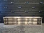 Wandkast | open model | RVS | 280 cm, Gebruikt, RVS Meubilair