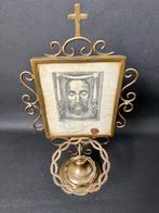 Reliekhouder - Messing - 1850-1900 - Sainte Face du Christ, Antiek en Kunst