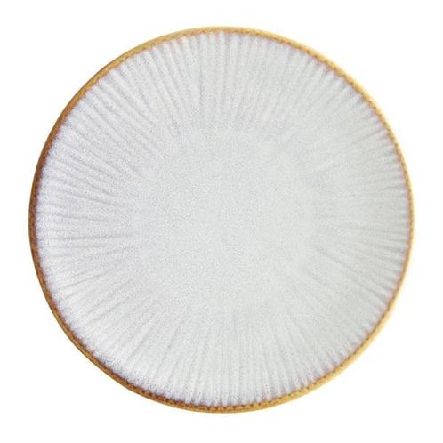 Grijze coupe borden met reliëf, 180 mm pak van 6 2,1hx 18Ø, Zakelijke goederen, Horeca | Overige, Verzenden