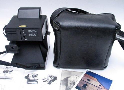 Polaroid 1000 + Polatronic 1 electronic flash + case set for, Audio, Tv en Foto, Fotocamera's Analoog