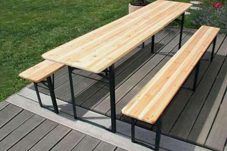 Rockwood® Bierset Berlin 2.20m x 0.60m, Hobby en Vrije tijd, Feestartikelen, Overige, Overige typen, Nieuw, Ophalen of Verzenden