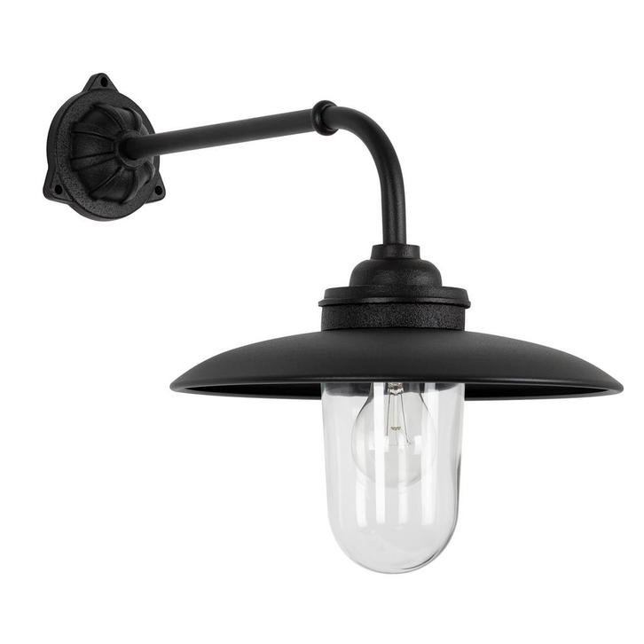 Provence Stallamp Zwart Buitenverlichting, Tuin en Terras, Buitenverlichting, Verzenden