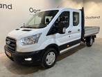Ford Transit 2.0 TDCI L3H1 130 PK DC Dubbel Cabine Trend, Auto's, Ford, Stof, Gebruikt, Euro 6, Overige carrosserieën