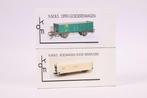 KAM H0 - Modeltrein goederenwagon (2) - Twee goederenwagens:, Nieuw