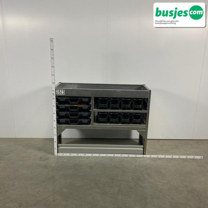 Aluca bedrijfswageninrichting 1255x420x950mm (2823), Auto diversen, Overige Auto diversen, Ophalen of Verzenden