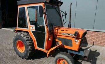 Mini tractor Kubota B8200 2WD 20 PK zeer netjes met kenteken beschikbaar voor biedingen