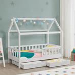 Kinderbed Marli - 90 x 200 cm - Wit - Incl. lades, Verzenden, Nieuw