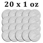 Kroatië. 4 Euro 20 x 2024 1 oz Silver Croatia 4 Euro “Black