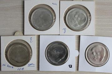 Nederland. 5, 10 Euro 2002 - 2005, 10 stuks (Zonder beschikbaar voor biedingen