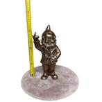 Decoratief Beeld - Kabouter Met Middelvinger - Polyresin - 3, Verzenden