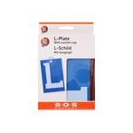 ProPlus L-plaat met zuignap - eenvoudig te bevestigen - 1..., Auto diversen, Auto-accessoires, Ophalen of Verzenden, Nieuw