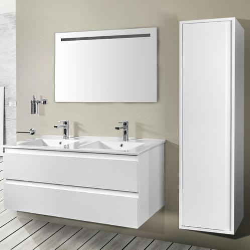 Kolomkast Creavit Sally 135x35x35 cm Greeploos Mat Wit, Doe-het-zelf en Verbouw, Sanitair, Ophalen of Verzenden