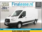 Ford Transit 350 2.0 TDCI L3H3 2800kg Trekgew. Airco €293pm, Wit, Nieuw, Ford, Lease
