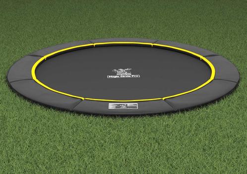 Flat to the Ground Trampoline Magic Circle Pro Black 410 cm, Kinderen en Baby's, Speelgoed | Buiten | Trampolines, Nieuw, Ophalen of Verzenden