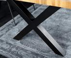 Industriële eettafel WILD 200cm Bruin Wild eiken design, Huis en Inrichting, Tafels | Eettafels, Ophalen of Verzenden, Nieuw