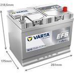 Varta Dynamic EFB N72 72Ah 261x175x220, Verzenden, Nieuw