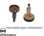 LaserWood manchetknopen X-box, Sieraden, Tassen en Uiterlijk, Manchetknopen, Verzenden, Nieuw