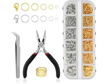 Veiling - GlasFlength Jump Rings Jewellery Making Kit beschikbaar voor biedingen