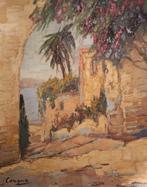 John Bévort Camprio (1917-1996) - Dorps straatje mediteraans