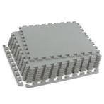 Sportvloer fitnessapparatuur - 50 x 50 cm - 8 stuks - grijs, Sport en Fitness, Fitnessmaterialen, Ophalen of Verzenden, Nieuw