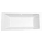 Ligbad Wiesbaden Santino SQ Inbouw 180x80x50 cm Acryl Mat, Doe-het-zelf en Verbouw, Sanitair, Ophalen of Verzenden, Nieuw, Bad