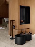 Blomus Ashi houtmand H45cm D35cm bruin, Ophalen of Verzenden, Zo goed als nieuw