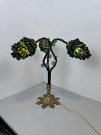 Tafellamp - Glas, Messing, Metaal, Antiek en Kunst