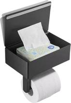 Tweedekans | WC Rolhouder - Toiletrolhouder - Zwart - RVS -, Huis en Inrichting, Badkamer | Badtextiel en Accessoires, Ophalen of Verzenden