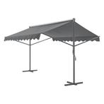 [pro.tec] Vrijstaande luifel Selenizza 5x3x2,6 m donkergrijs, Tuin en Terras, Verzenden, Nieuw