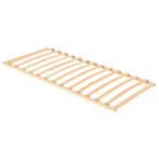 vidaXL Lattenbodem met 13 latten 90x200 cm, Huis en Inrichting, 90 cm, Eenpersoons, Bruin, Verzenden
