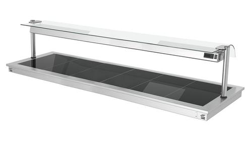 GGM Gastro | Inbouw warmhoudplaat - 2,1m - 6x GN 1/1 - met |, Zakelijke goederen, Horeca | Meubilair en Inrichting, Verzenden