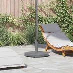 vidaXL Buiten Parasolvoet Donkergrijze houtlook 48 x 48 x 32, Tuin en Terras, Parasols, Verzenden, Nieuw, Minder dan 1 meter, Parasolvoet